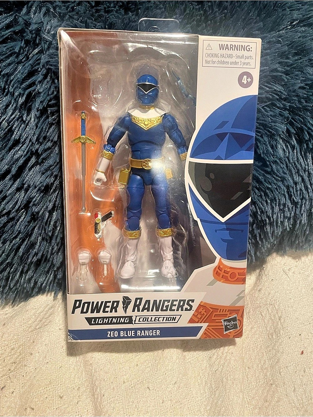Hasbro Lightning Collection Zeo Blue Ranger Power Rangers Action Figure *NO HEAD